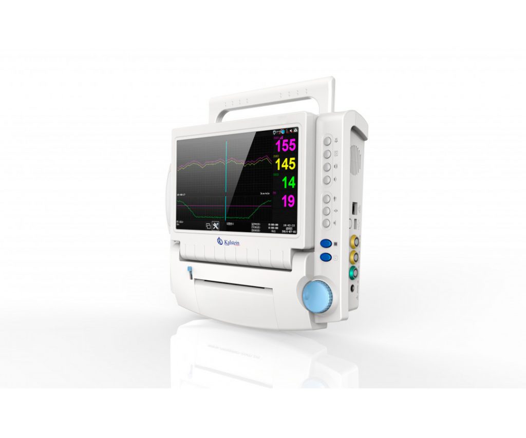 ¿Cómo se coloca un monitor de pacientes?