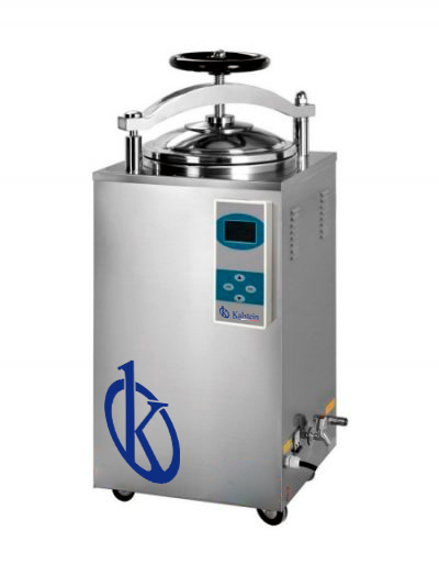 Autoclave de vapor vertical con volante de pantalla LCD YR05665 // YR05668