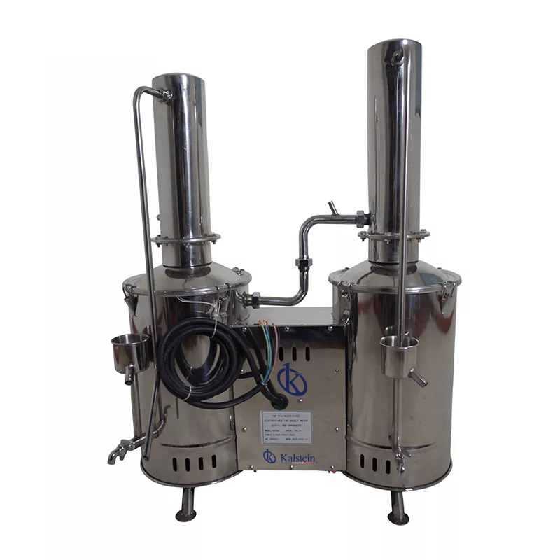 Destilador Automático de Agua de Doble Destilación de Acero Inoxidable YR05975 // YR05977 – 1
